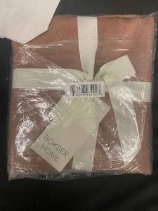 lot 134 image: Bokser Home Euro Sham in 100% French Linen