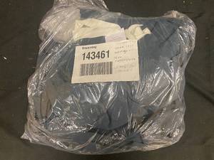 lot 150 image: Full Size 100% French Linen Sheet Set, Blue
