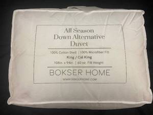 lot 159 image: All Season Down Alternative Duvet KingCal King