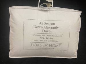 lot 209 image: All Season Down Alternative Duvet KingCal King