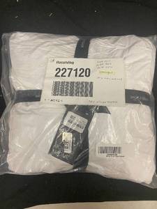 lot 239 image: White King Fitted Percale Sheets