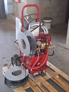 lot 11 image: Magikist Model X8 Triplex Ceramic Plunger Pump