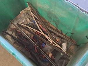 lot 113 image: Lot of  Assorted Windshield Wiper Blades, Parts and Accessories