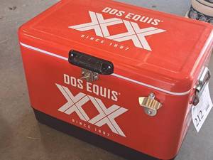 lot 212 image: Dos Equis logo Cooler