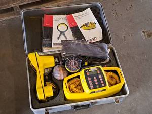 lot 11A image: Ridgid Locator with Case