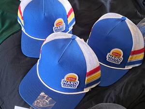 lot 256 image: Lot of (3) Lipton Hard Tea logo Baseball Caps  Adjustable