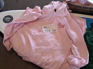 lot 221 image: Plift Size Large Womens Hooded Sweatshirt