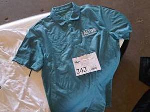 lot 242 image: Olmeca Altos 100% Agave Tequila logo Size Medium Polo Shirt
