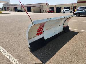 lot 5 image: Blizzard Snow Plow with Skid Steer Mount 8611SS