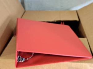 lot 263 image: Lot of (12) 3-Ring Binders