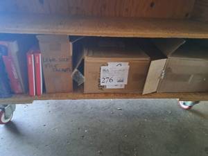 lot 276 image: Shelf Lot - (1) Box Legal File Jackets, (2) Boxes 2x4 Labels, (2) Boxes Envelopes 12x15-12