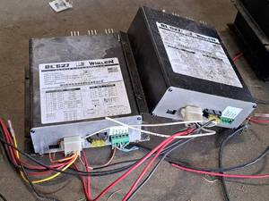 lot 170 image: Lot of (2) Whelen Remote Siren Amplifiers BL 627