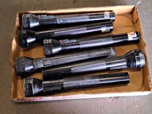 lot 180 image: Lot of (6) Flashlights
