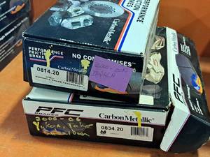lot 192 image: Lot of (2 Boxes) Performance Friction Brakes Disc Brake Pads - 2000-2010 Impala, 2000-2006 YukonTahoeSuburban