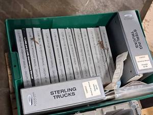 lot 145C image: Lot of  Assorted Auto Shop Manuals - Sterling Trucks, Various L-Line and A-Line Workshop Manuals