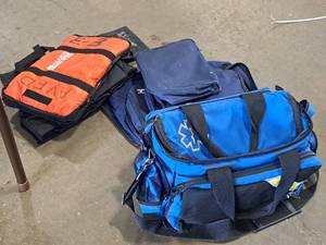 lot 933 image: Lot of (7) Assorted Storage Bags