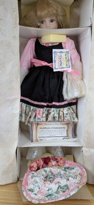lot 86 image: New Katlyn Porcelain Doll Welden Museum Collection by Patricia Rose 1581000