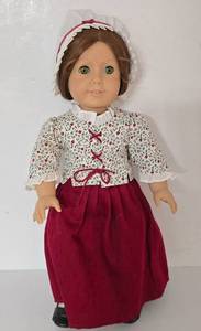 lot 2 image: American Girl Felicity Doll in Original School Outfit