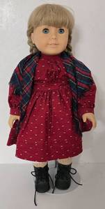 lot 44 image: American Girl Kirsten Doll  American Girl Doll Kirsten with School Dress and Shawl