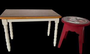 lot 95 image: Pair of Cute Doll Stools