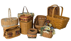 lot 111 image: Large Collection of Longaberger and Other Baskets