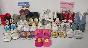 lot 115 image: American Girl Doll Shoe Bonanza, Plus...