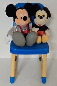 lot 165 image: Disney Mickey Mouse Characters & Fischer Price Chair