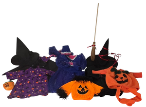 lot 184 image: Fun Halloween Doll Costumes