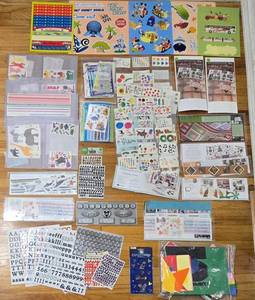 lot 190 image: Large Variety of Scrapbooking Stickers