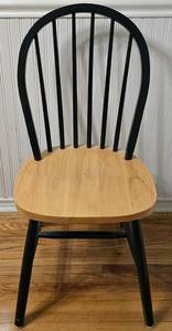 lot 216 image: Single Spindle Back Kitchen Chair