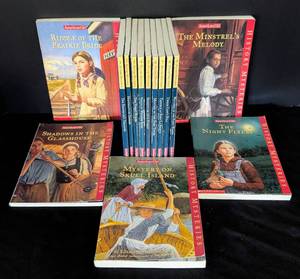 lot 36 image: American Girl Doll Histories Mysteries Paperback Books