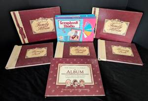 lot 40 image: American Girl Doll Scrapbook and Memory Albums