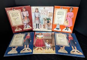lot 76 image: American Girl Paper Doll Kits