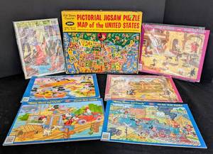 lot 86 image: Vintage Disney Puzzles