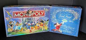 lot 178 image: Disney Theme Monopoly and Trivial Pursuit Games