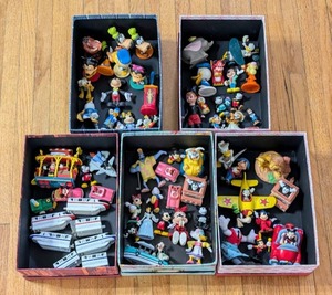 lot 237 image: Large Variety of Disney FigurinesToys  Assorted Small Disney Collectibles