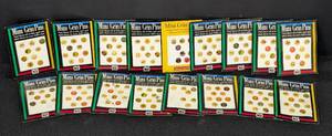 lot 38 image: Mini Grin Pin Packs