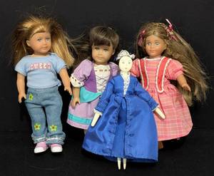 lot 248 image: American Girl Felicity Fashion Doll, American Girl Mini Doll Marie Grace and More American Girl Mini Dolls