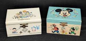lot 254 image: Pair of Vintage Disney Music Boxes