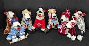 lot 258 image: Target Bullseye Plush Dog Toys