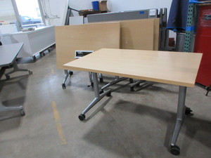 lot 306 image: STEELCASE, COALESSE, AKIRA, FLIP TOP NESTING TABLES