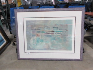 lot 501 image: HAND SIGNED CONTEMPORARY ART