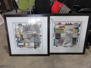 lot 511 image: ABSTRACT ART PRINTS BY DOUGLAS
