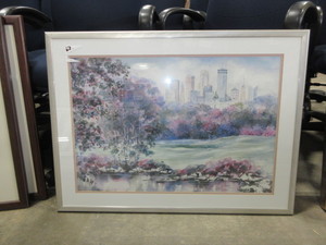 lot 512 image: LOU ROMAN HAND SIGNED LIMITED EDITION OFFSET  LITHOGRAPH