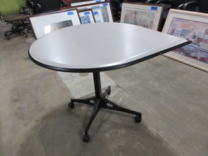 lot 347 image: HERMAN MILLER TAEARDROP TABLE.