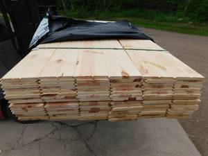 lot 17 image: 1 x 8 x 8 Ponderosa Pine Tongue & Groove Double V-Groove 768 Linear Feet