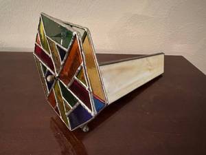 lot 7 image: Handcrafted Stained Glass Kaleidoscope