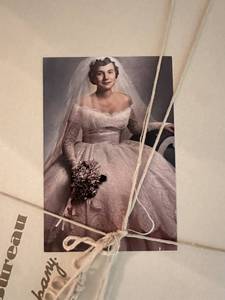 lot 67 image: Vintage Brides Bureau Wedding Dress by Dayton Company