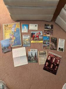 lot 85 image: Collection of 13 Vintage Swedish Travel Brochures and Leaflets