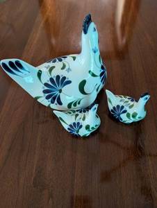 lot 86 image: Dansk Porcelain Bird Figurine Set - 3 Pieces